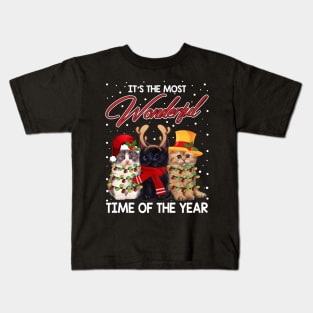 it's the most wonderful time of the year Kids T-Shirt